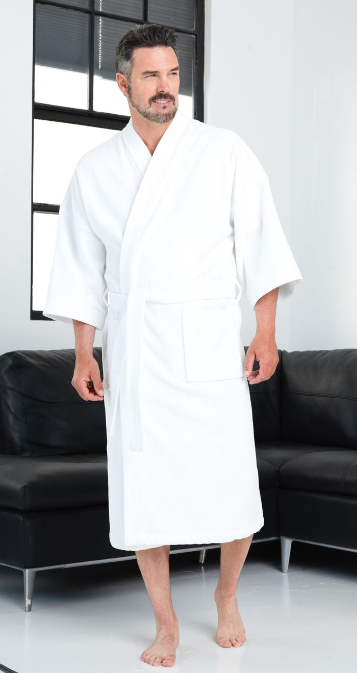 Kimono de terciopelo de rizo Melrose