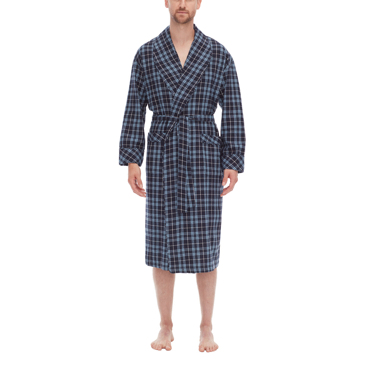Residence Flannel Shawl Robe