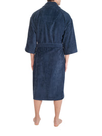 Solid Terry Velour Shawl Robe