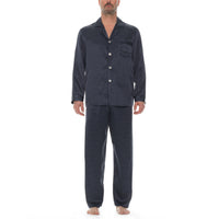 Polka Dot Silk Charmeuse L/S Pajama