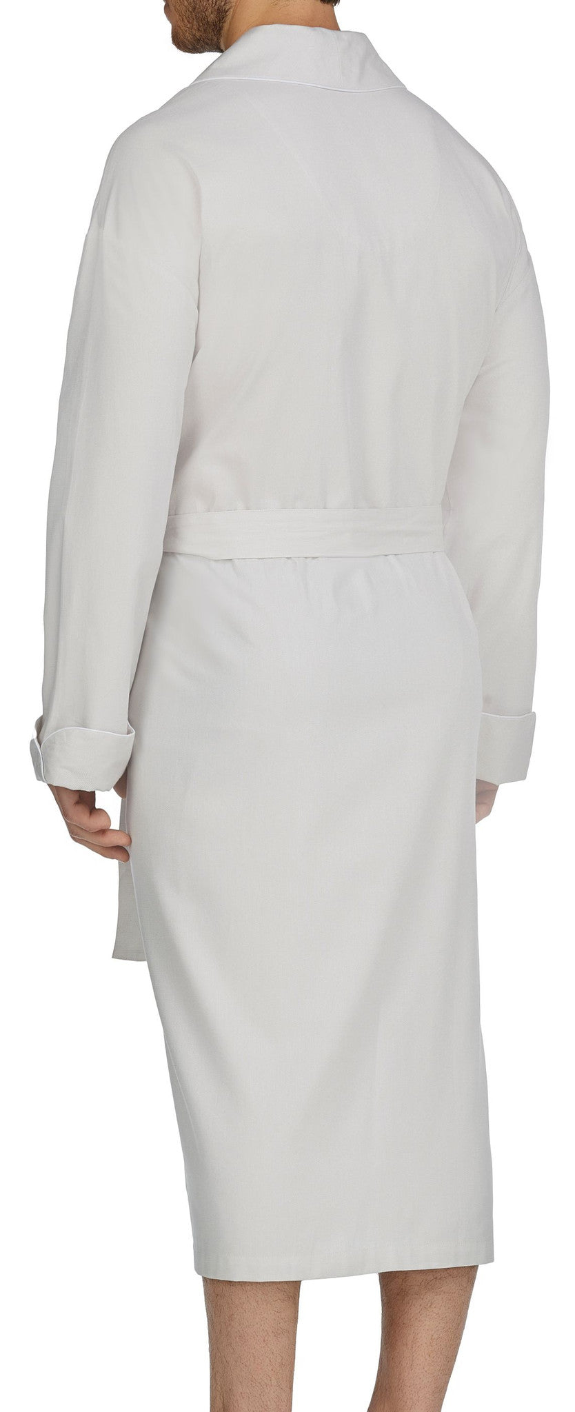 Herringbone Cotton Better Shawl Robe