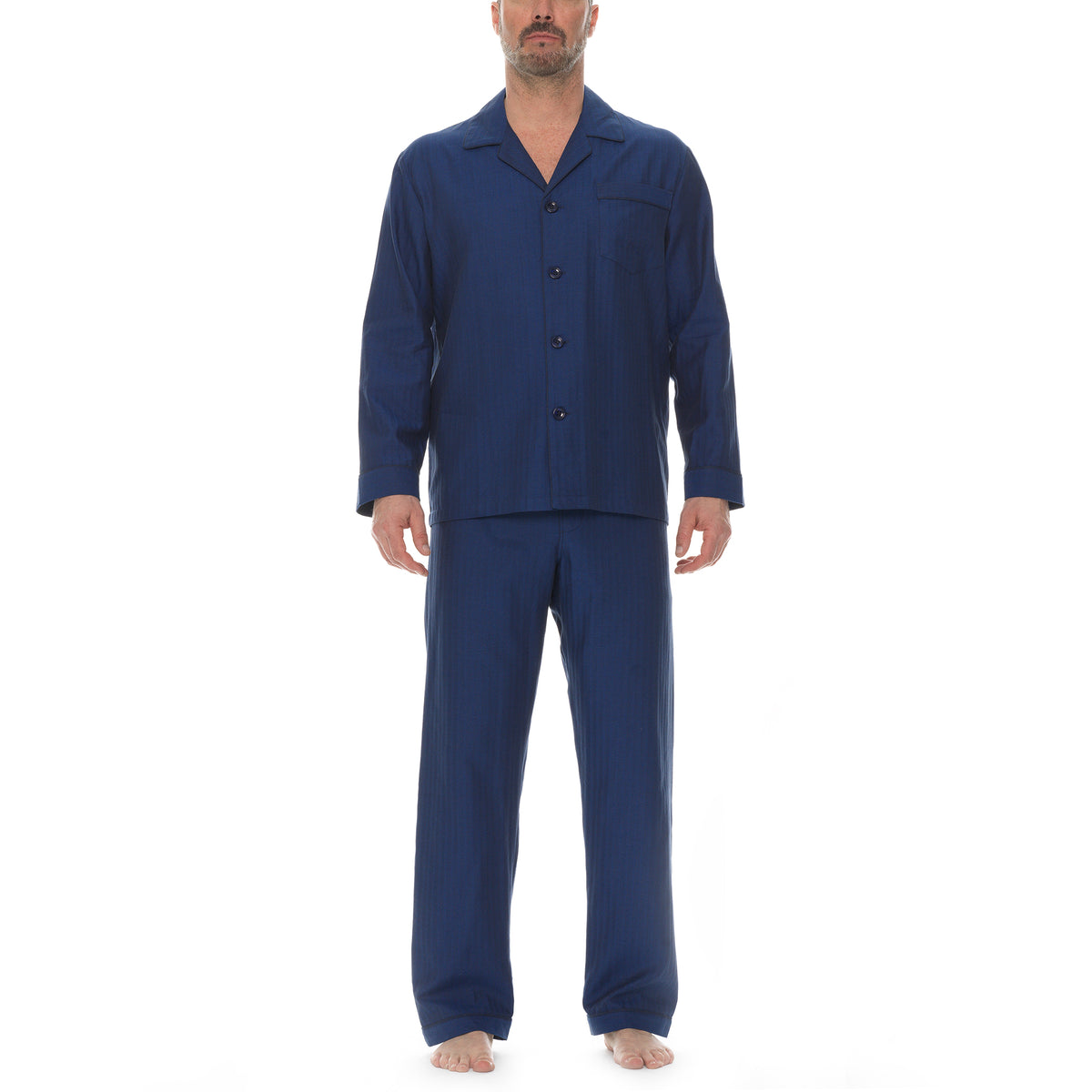 Herringbone Cotton Long Sleeve Better Pajama
