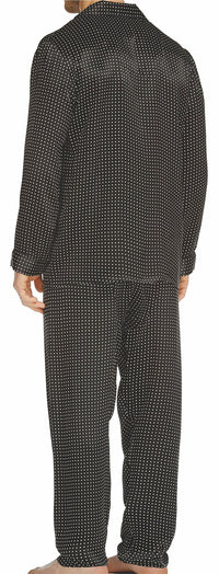 Polka Dot Silk Charmeuse L/S Pajama