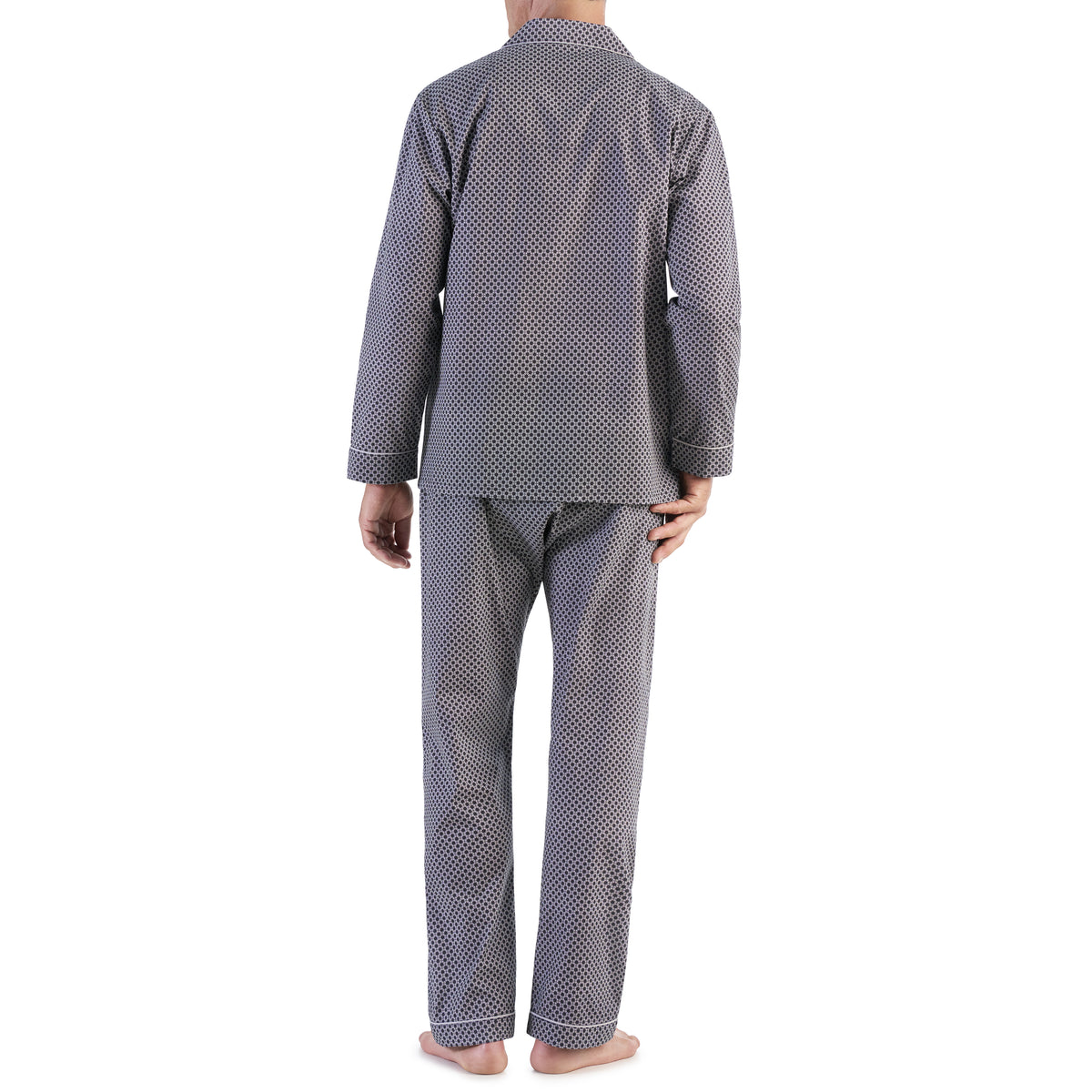 Sateen Traditional Pajama Set