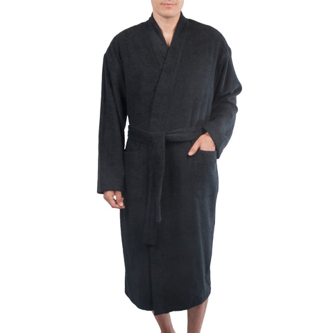 Cotton Shorty Pajama In Charcoal