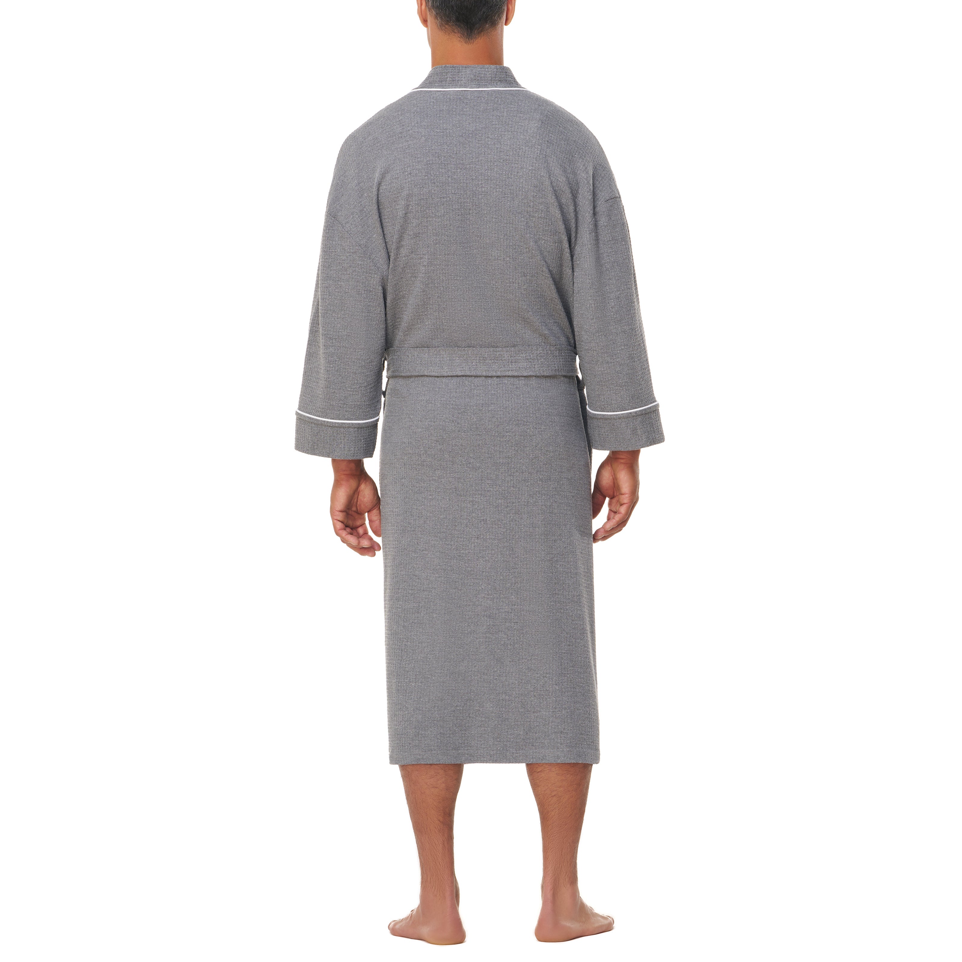 Knit Waffle Kimono Robe – Majestic International