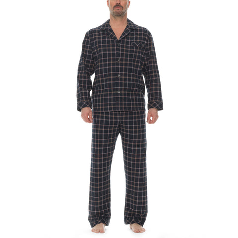 Big And Tall Holiday Flannel L/S Pajama