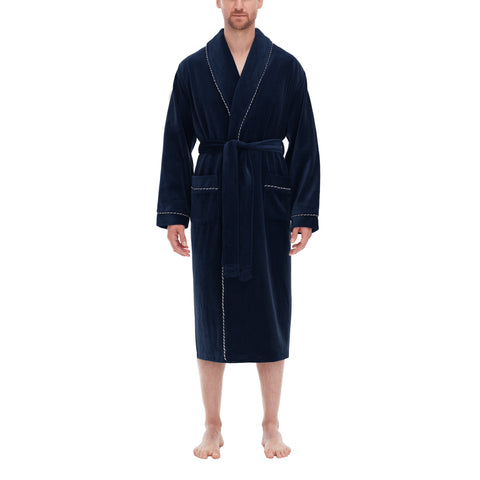 Plaid Plush Fleece Robe
