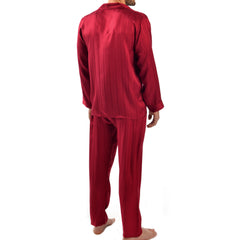 Herringbone Stripe Silk Pajama