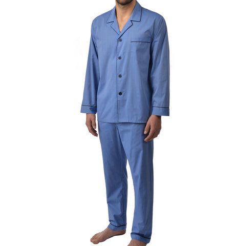 Cotton Nightshirt In Blue